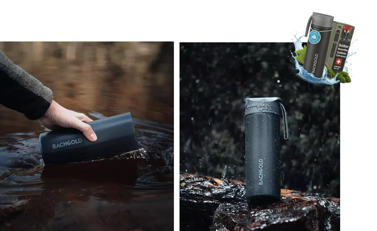 BACHGOLD® OUTDOOR-WASSERFILTER