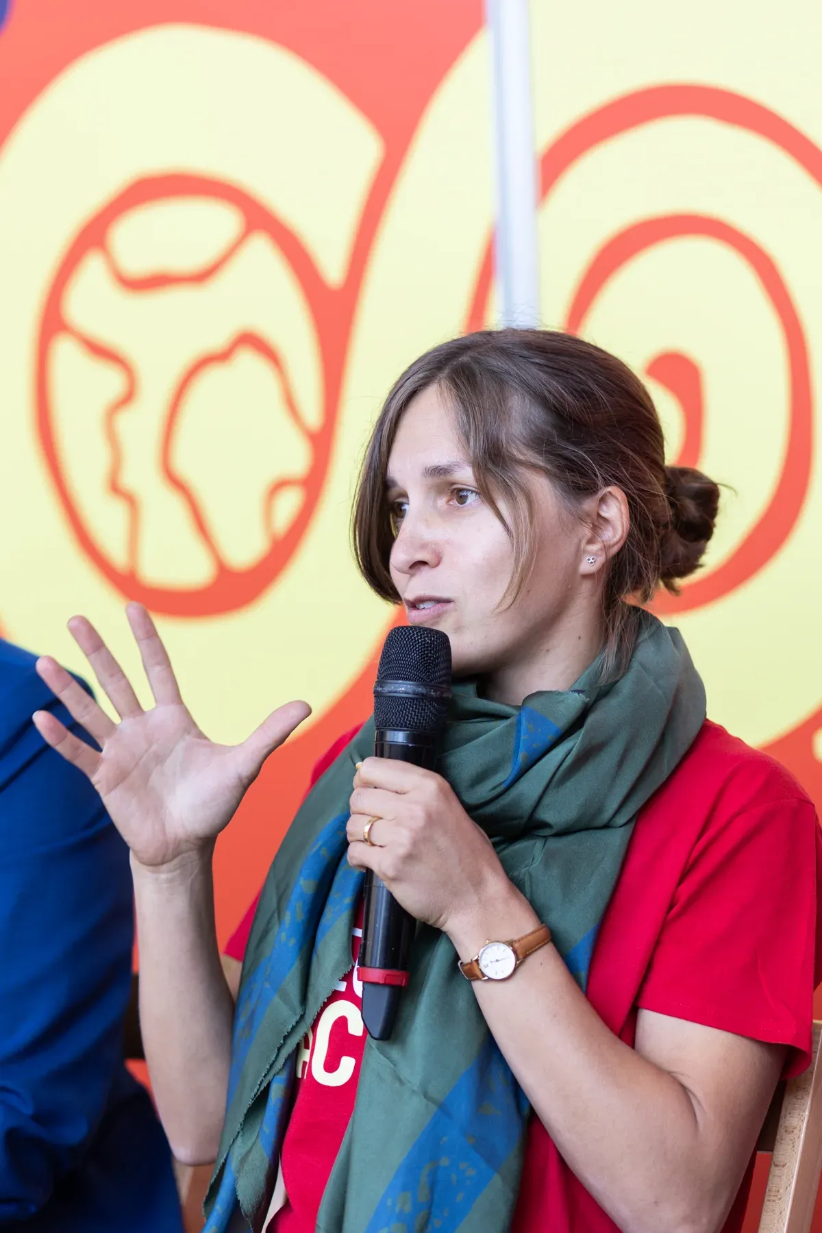 Marta Messa, Generalsekretärin von Slow Food. 