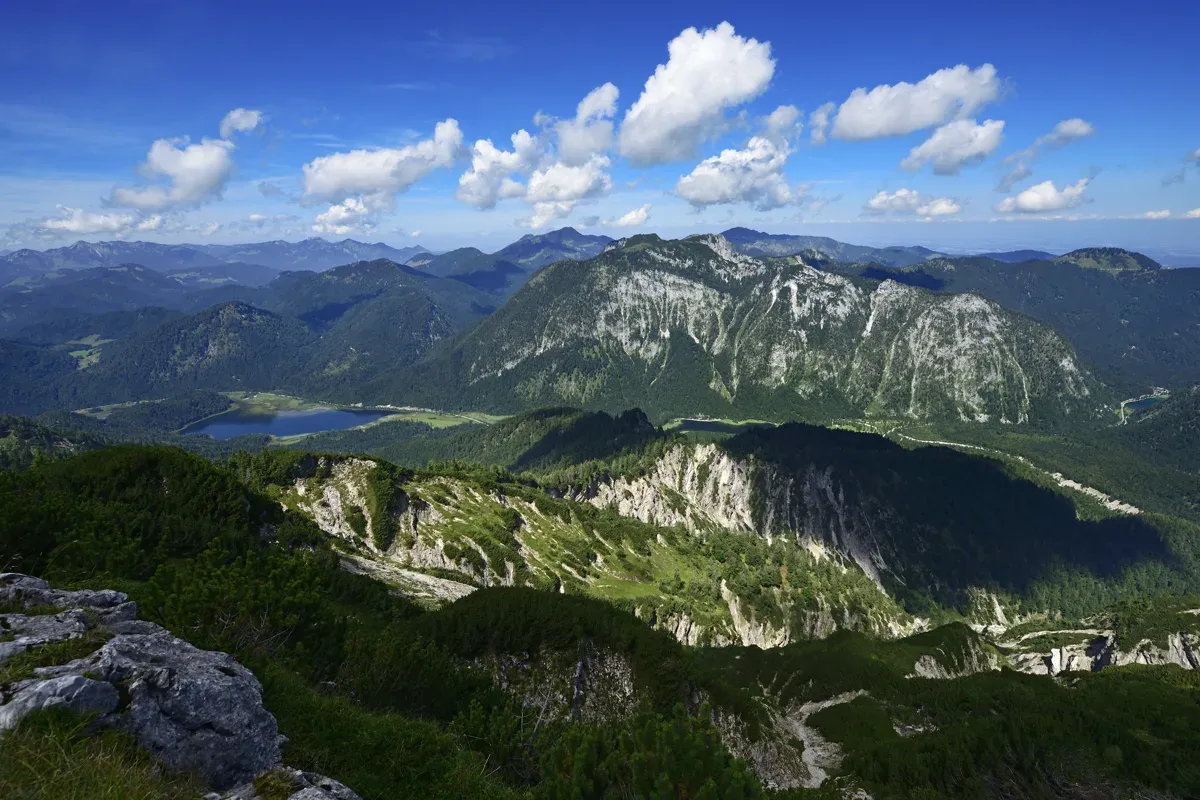 Großartige Aussichten locken auf den Routen